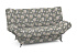 Диван клик-кляк Палермо с принтом цветы