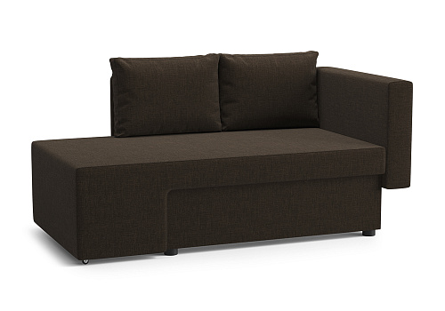 Диван еврокнижка Дагмар коричневый