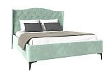 Кровать Флоренция велюр мята