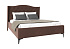 Кровать Флоренция велюр шоколад