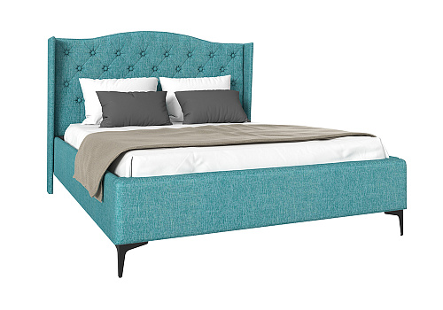 Кровать Флоренция рогожка мята