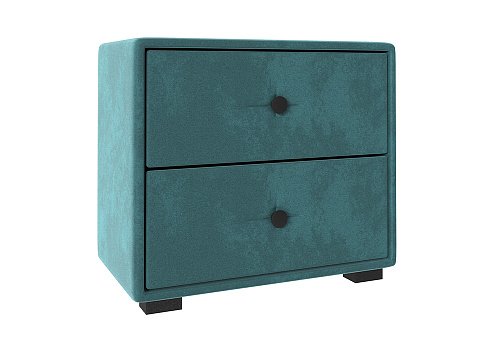 Тумба прикроватная Tango велюр бирюзовый