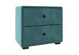 Тумба прикроватная Tango велюр бирюзовый