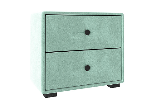 Тумба прикроватная Tango велюр мята