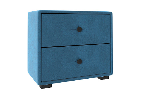 Тумба прикроватная Tango велюр синий