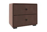 Тумба прикроватная Tango велюр шоколад