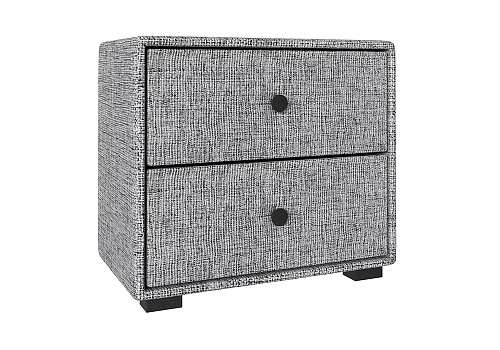 Тумба прикроватная Tango рогожка серая