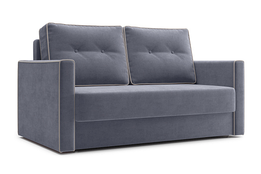 Диван еврокнижка Леон серый