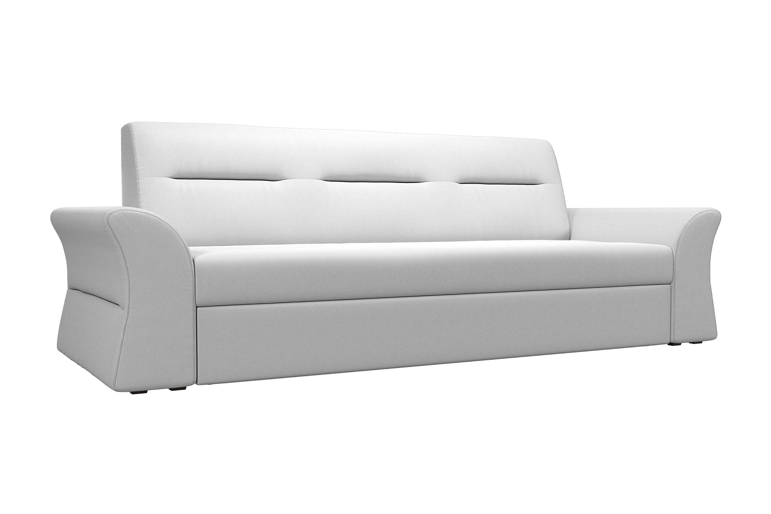 Диван дельфин Клайд экокожа белая арт. 10-7689 127х195 см купить по ...