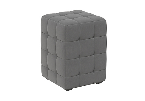Пуф Аристо велюр серый