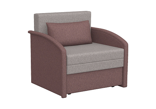 Диван выкатной Малыш 750 бордовый / серый