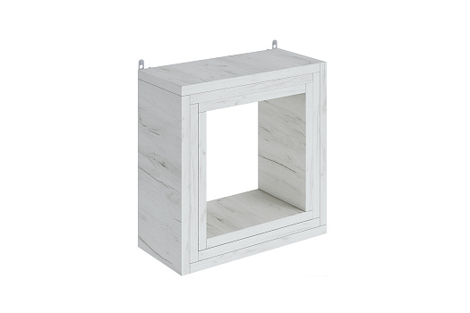 Полка навесная Спринт дуб крафт белый