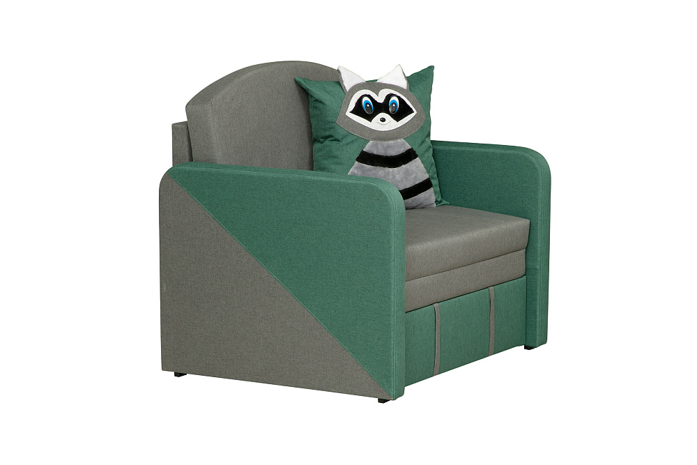 Тахта Мася 15 зеленая / серая