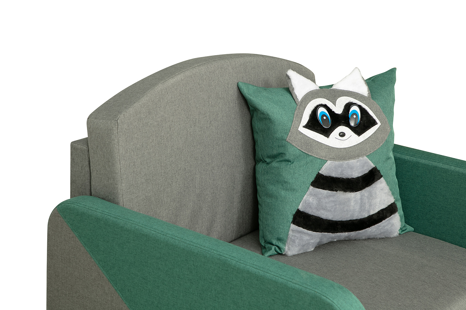 Тахта Мася 15 зеленая / серая