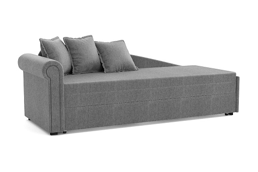 Тахта выкатная Троя №1 серая