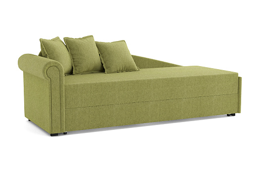 Тахта выкатная Троя №1 зеленая