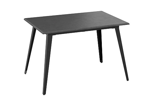 Стол обеденный Равенна Тип 1 черный муар / серый бетон