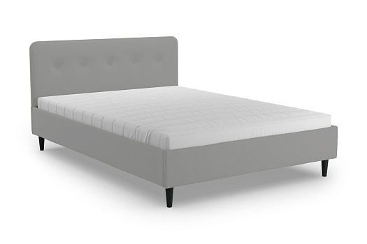 Кровать Милена серая