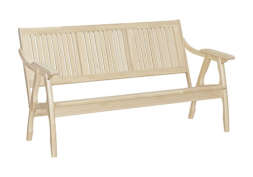 Диван-скамья Массив с решеткой