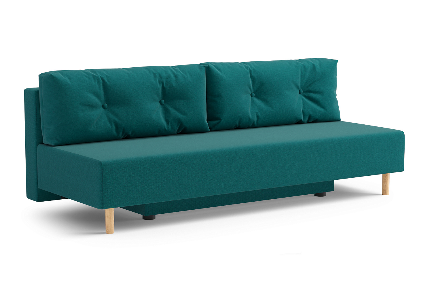 Диван еврокнижка Хольми изумрудный