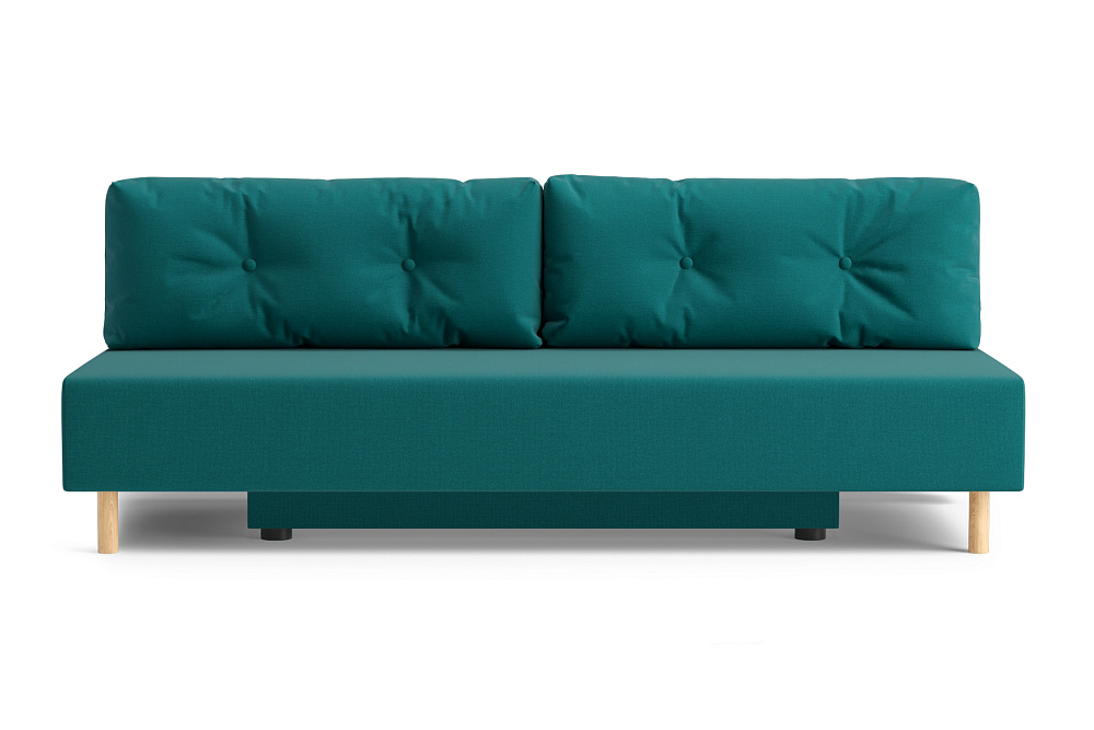 Диван еврокнижка Хольми изумрудный