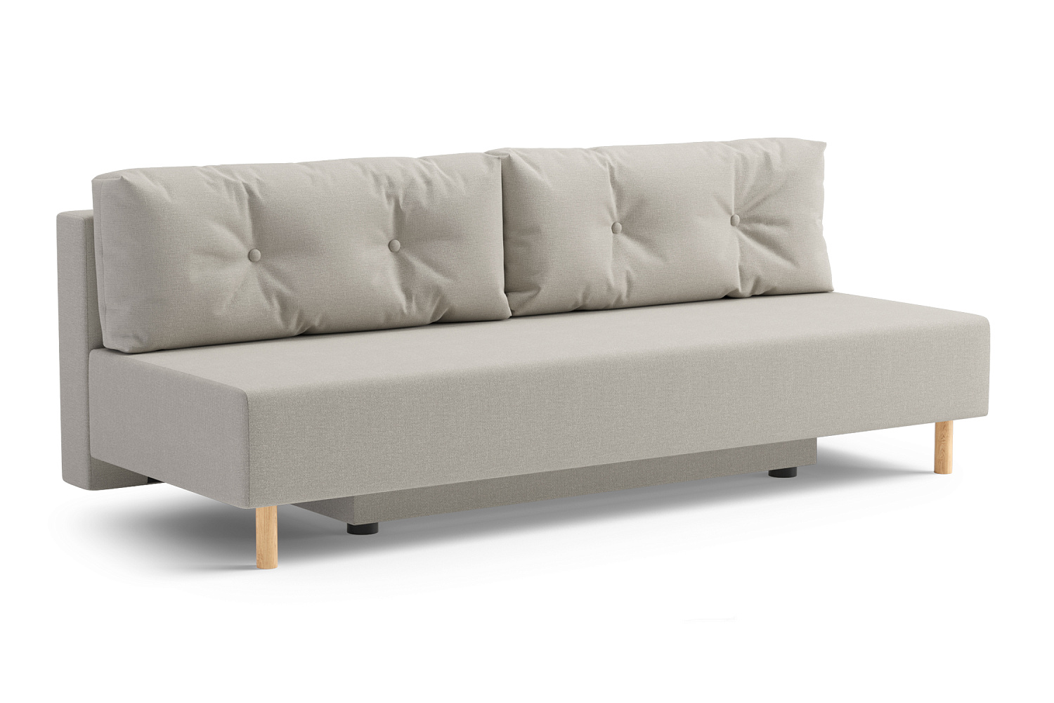 Диван еврокнижка Хольми светло-бежевый