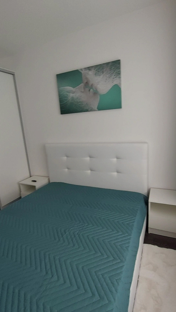 Кровать Диана велюр индиго