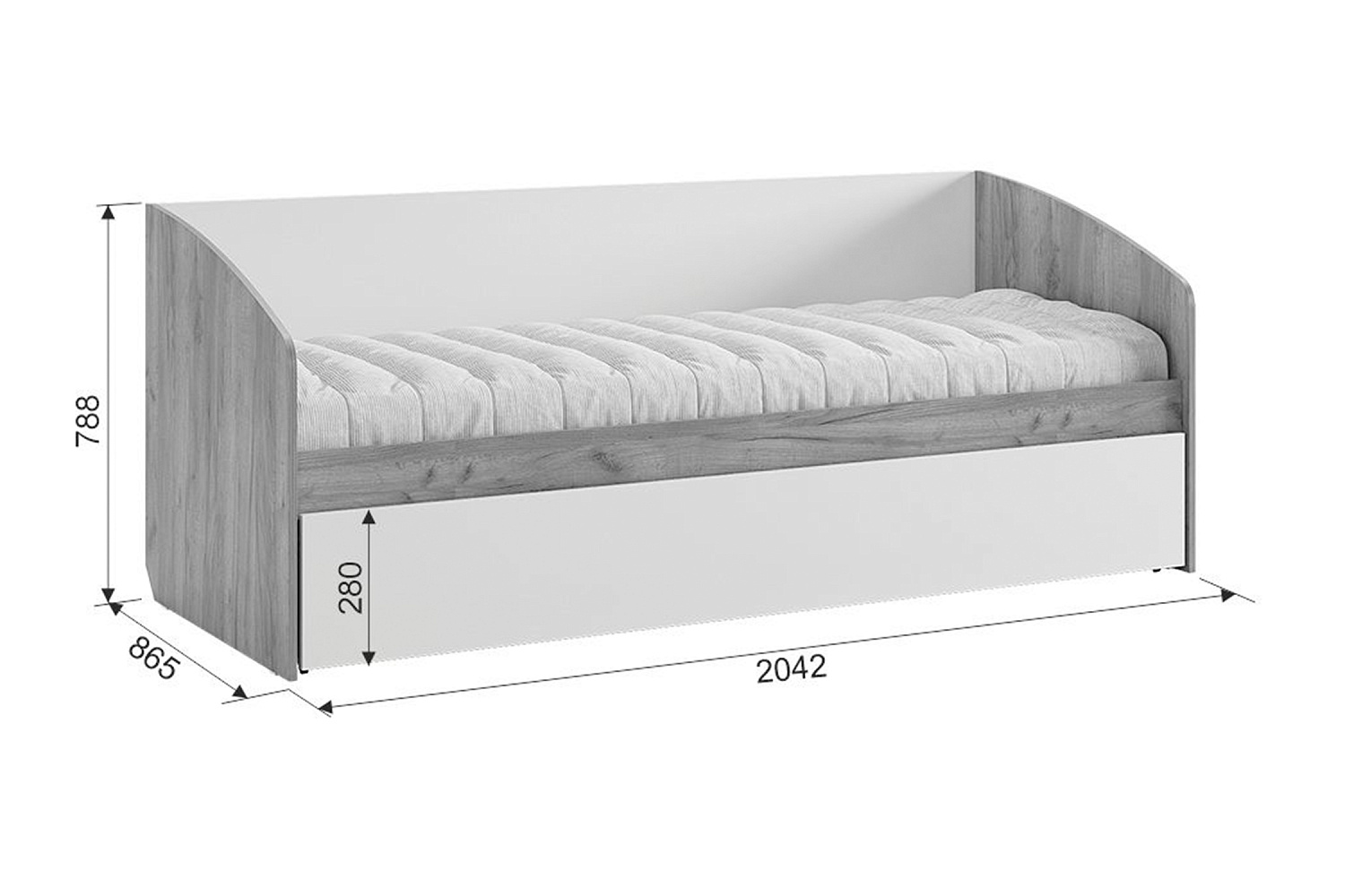 Детская кровать Форсаж