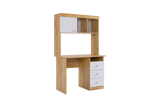 Стол Форсаж дуб крафт золотой / белый