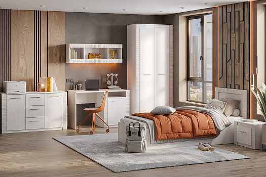 Модульная детская Вирджиния ясень анкор светлый / сандал светлый