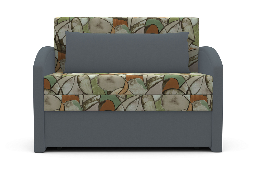 Диван выкатной Малыш 1000 серый / зеленый