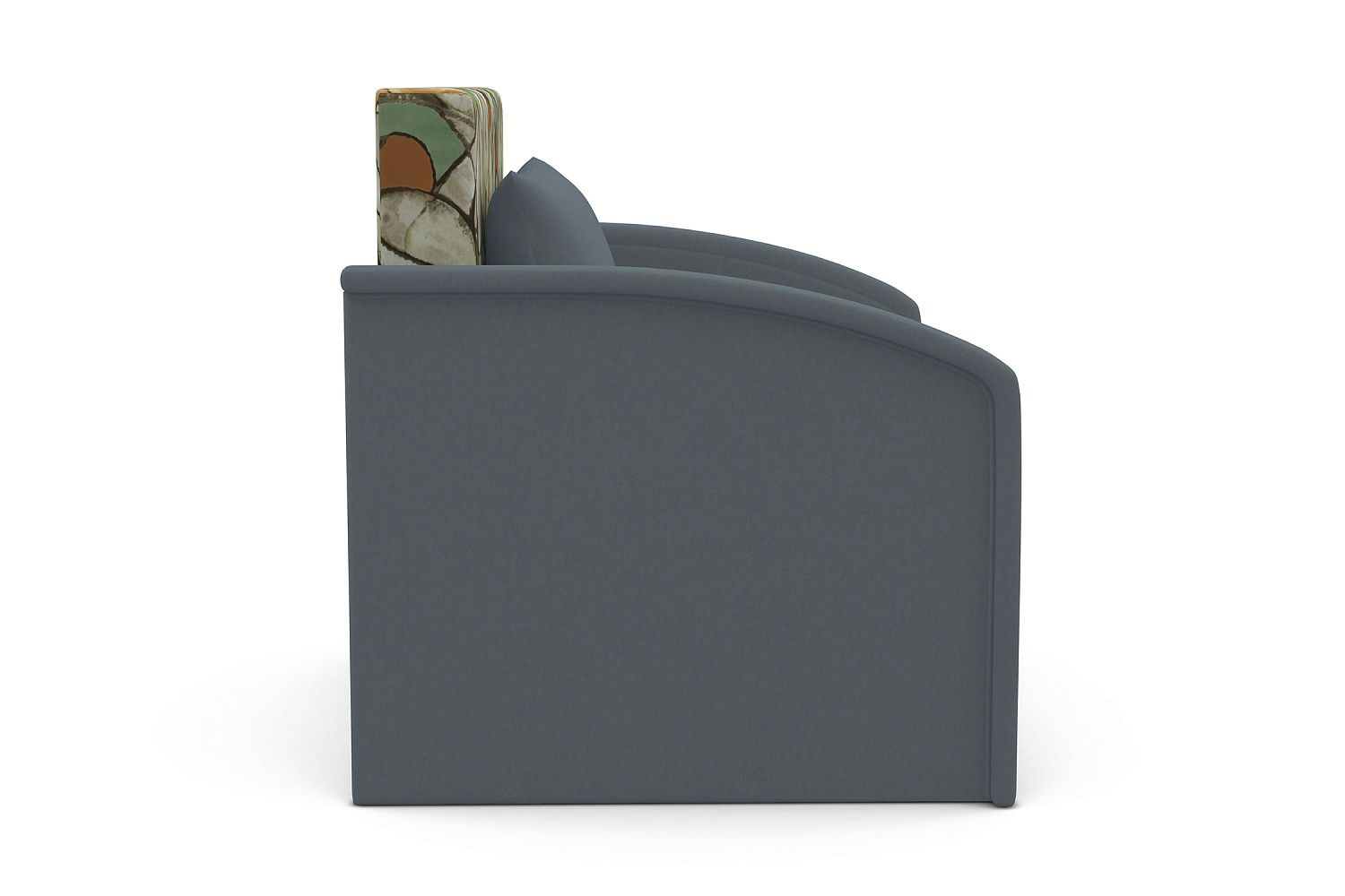 Диван выкатной Малыш 1000 серый / зеленый