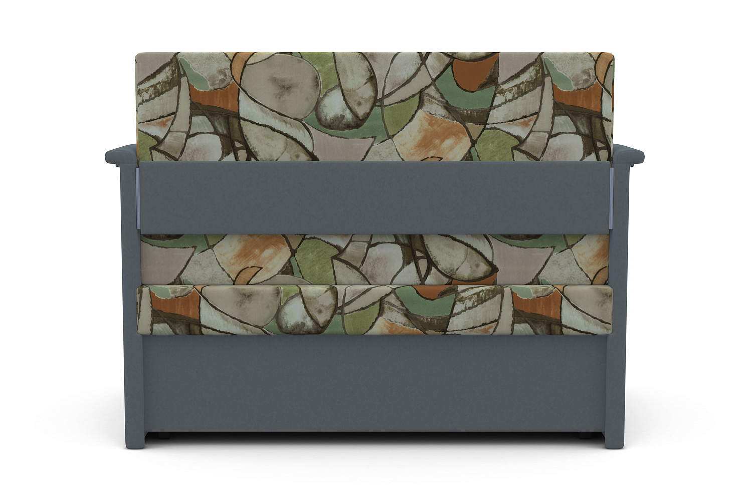 Диван выкатной Малыш 1000 серый / зеленый