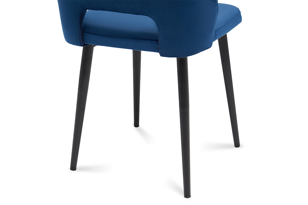 Стул Милан 2 черный муар / синий купить в Санкт-Петербурге по цене 6 ...
