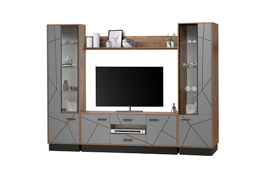 Стенка Гамма №2 таксония / черный / грей