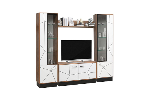 Стенка Гамма №5 таксония / черный / белый