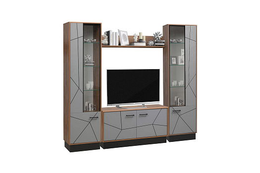 Стенка Гамма №5 таксония / черный / грей