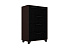 Комод Амстердам венге / черный матовый