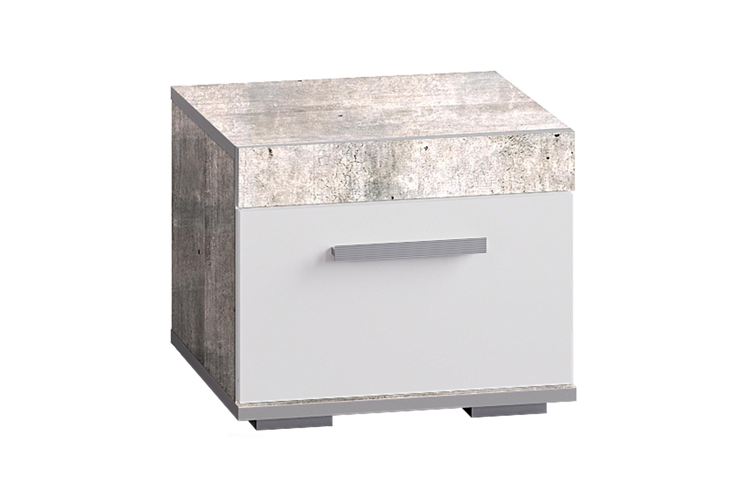 Тумба прикроватная Инстайл бетон / белый арт. 08-142571 купить в Москве ...