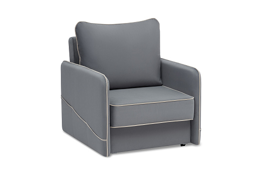 Кресло еврокнижка Энерджи серое