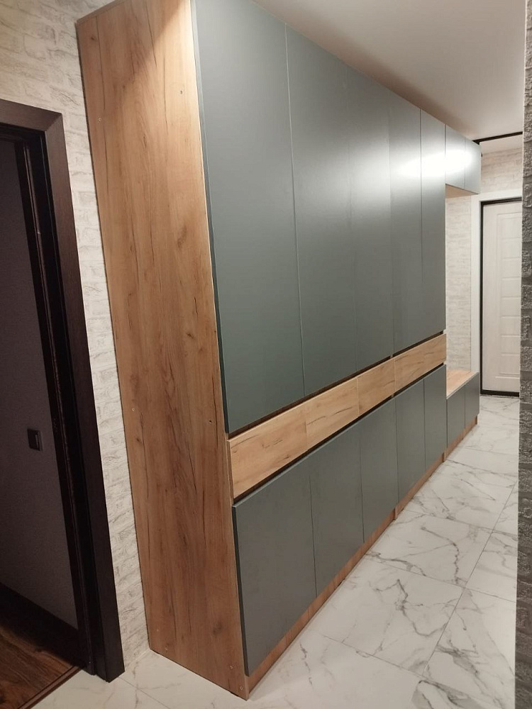 Прихожая Теллин дуб крафт / белый глянец