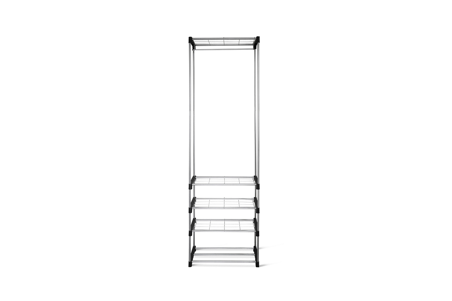 Вешалка SHT-WR12 черный / хром лак