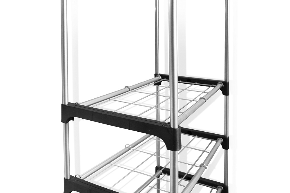 Вешалка SHT-WR12 черный / хром лак