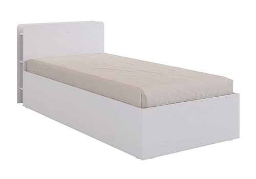 Кровать Юниор 0.9 м белое дерево