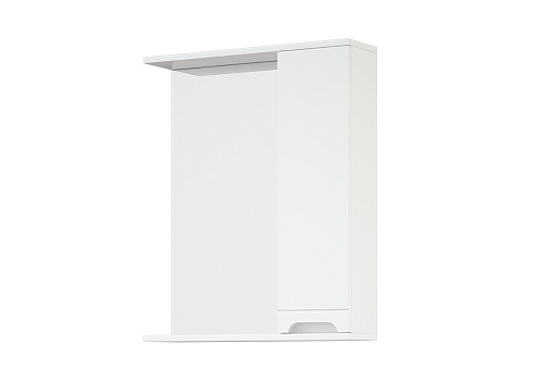 Зеркало-шкаф Лима 60 белый