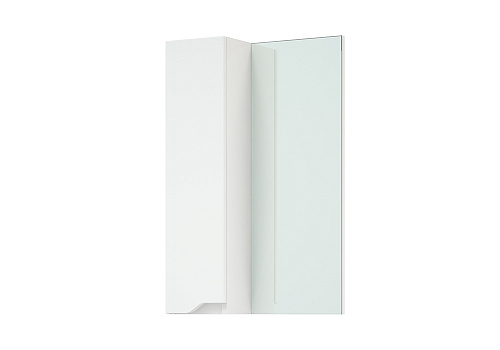 Зеркало-шкаф левый Тоскана 50 белый