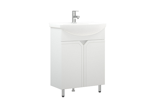 Тумба с умывальником Сицилия 65 белая