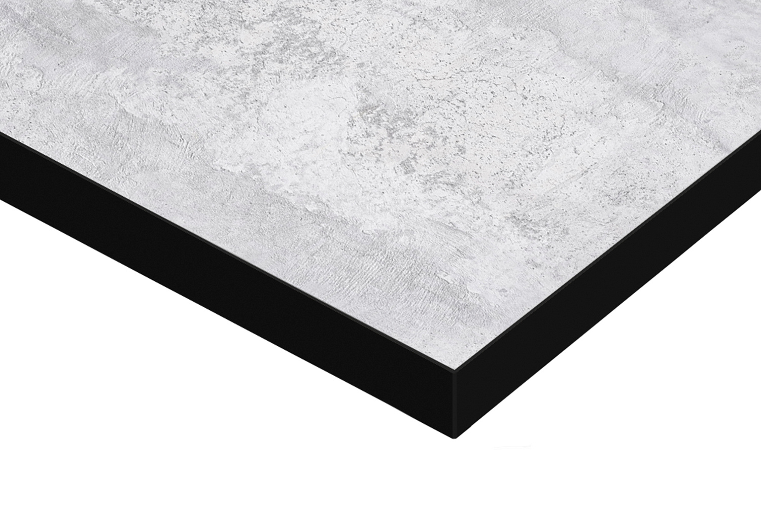 Столешница Slim 18 мм бетон светлый / черный матовый