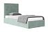 Кровать Диана 0.9 м велюр мята
