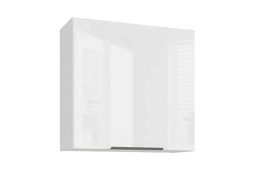 Полка навесная Слайд 462.02 белый глянец